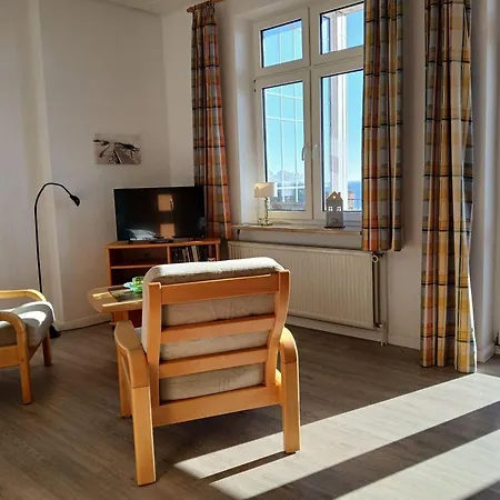 Daire Gaestehaus-gorch-fock-wohnung-3-mit-direktem-meerblick Wyk auf Föhr